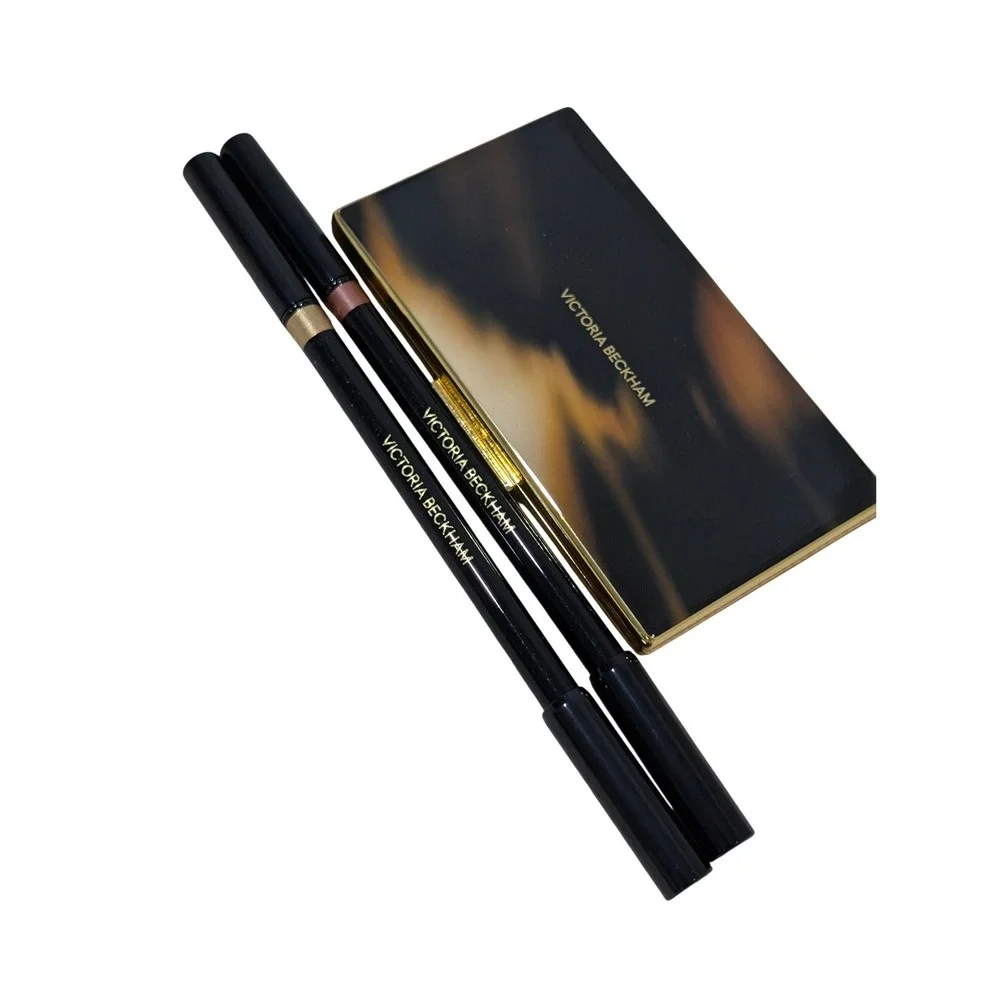 Victoria Beckham Bronzing Brick 05 Terracotta Satin Kajal Liner Copper Gold Lame